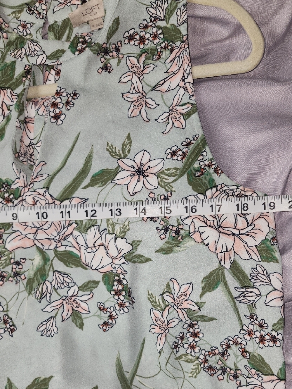 Loft Floral Sleeveless Top - Picture 4 of 6